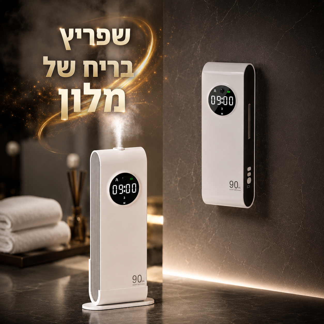 מפזר ריח מטורף שיהפוך את הבית שלכם לבית מלון.